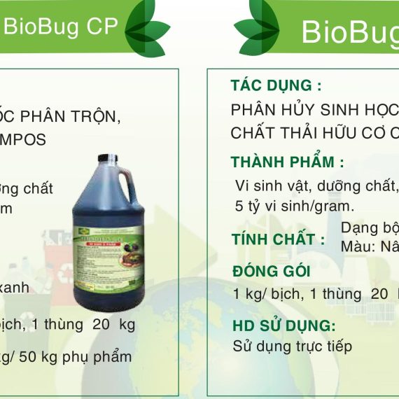 Chế phẩm vi sinh khử mùi rác thải