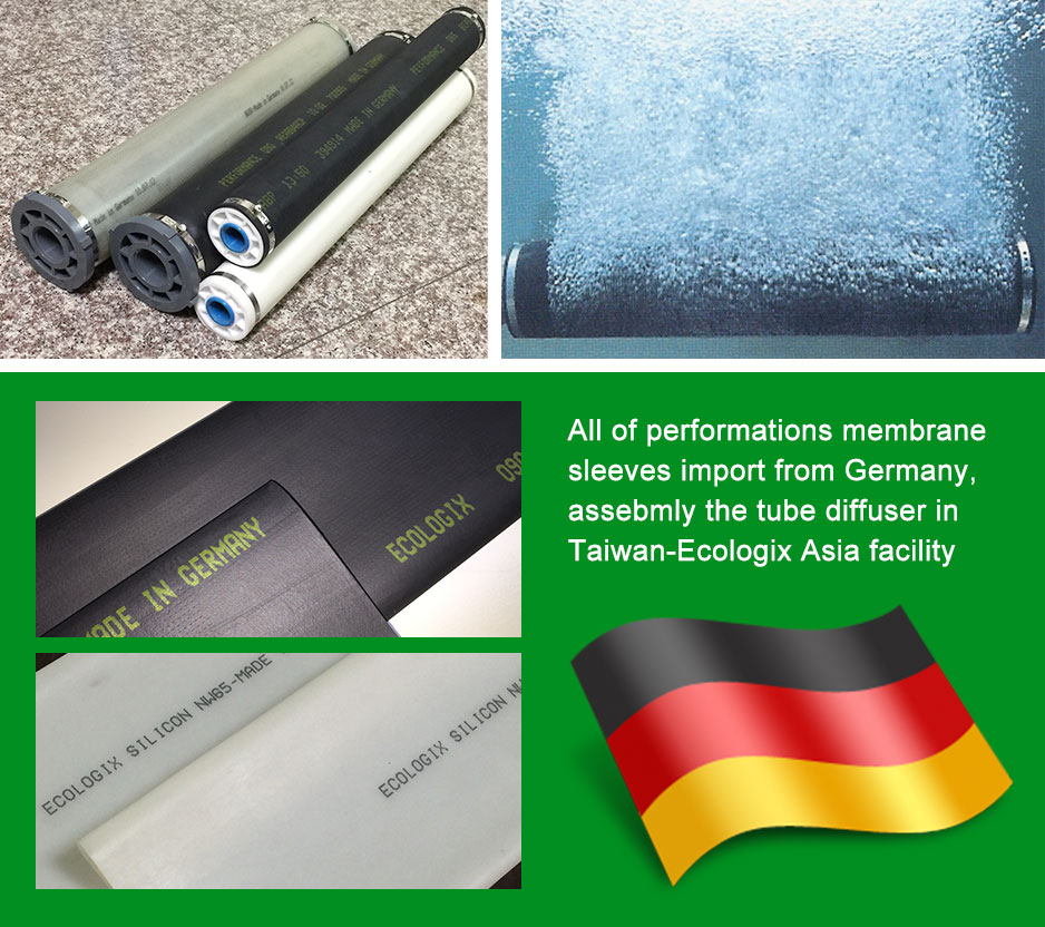 Đĩa thổi khí Ecoflex EPDM