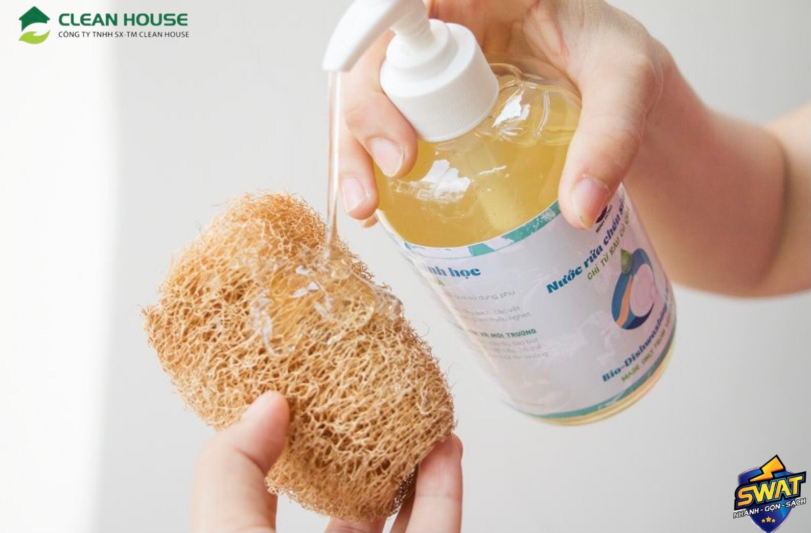 Nước rửa chén chanh hữu cơ