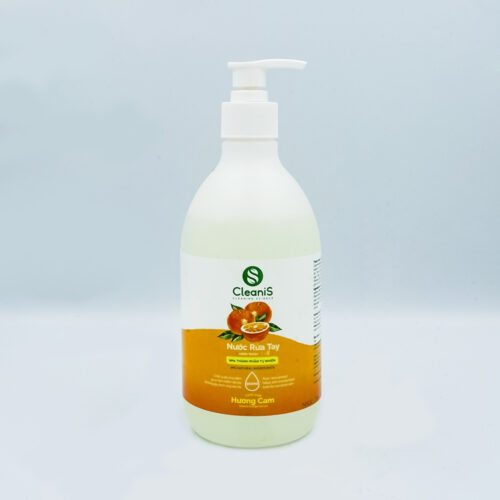 Nước rửa tay hữu cơ diệt khuẩn dạng bọt tinh dầu Cam Organic organ BIO