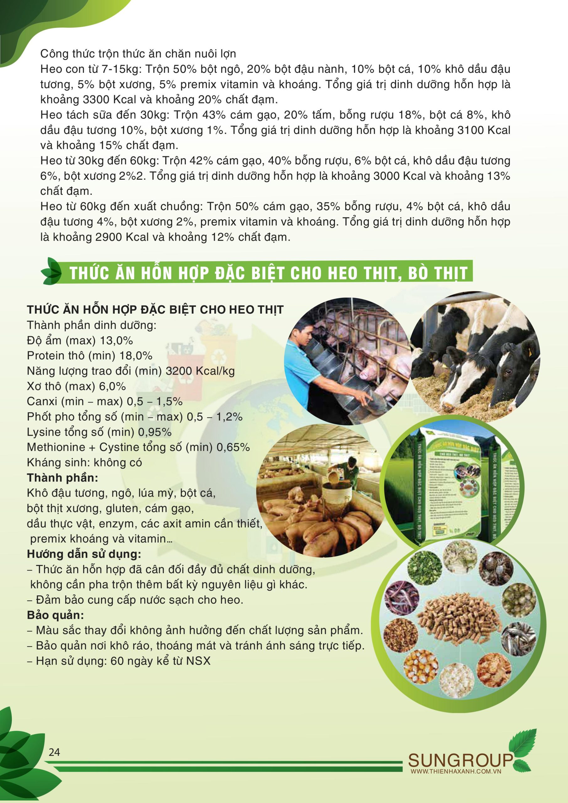 Thức ăn hỗn hợp chăn nuôi
