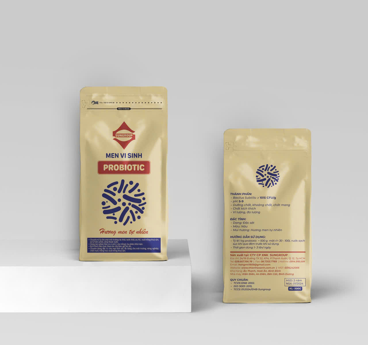 Men vi sinh Probiotic – Hương men tự nhiên