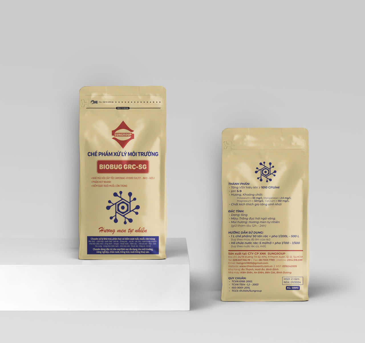 Chế phẩm vi sinh xử lý rác thải BIOBUG GRC-SG