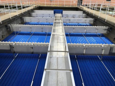 Tấm lắng Lamen trong xử lý nước thải công nghiệp
